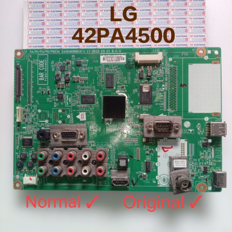 Mainboard plasma LG 42PA4500 - MB LG 42PA4500