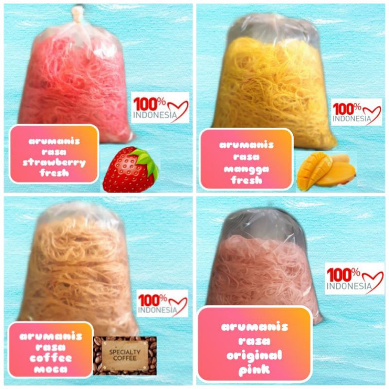 

ARUMANIS RAMBUT NENEK 1KG varian rasa