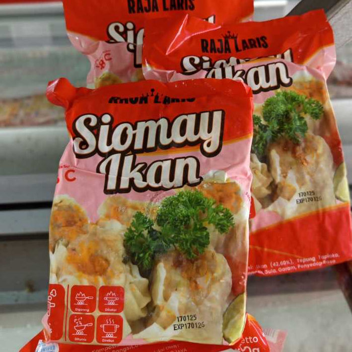 

Siomay Ikan Raja Laris 500 Gram isi 20