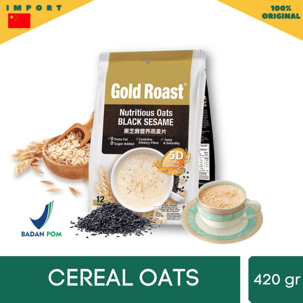 

Gold Roast Cereal - Minuman Sereal Praktis Bergizi