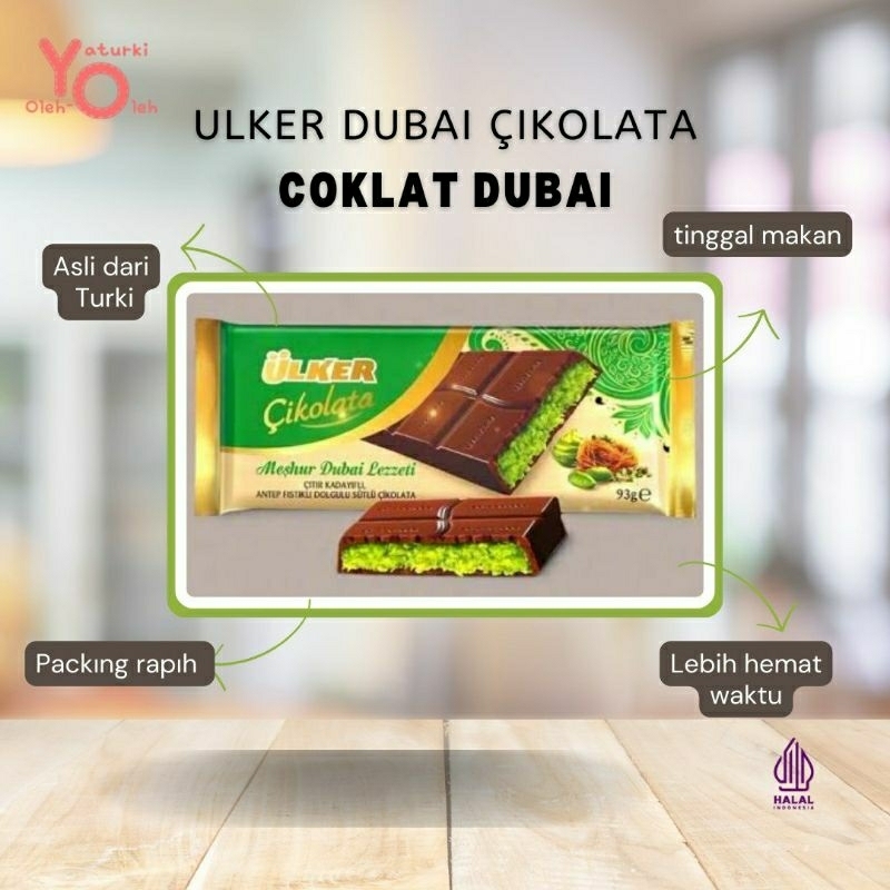 

Cokelat Dubai Ulker Asli 100% Ori Turki