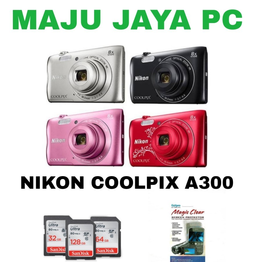 NIKON COOLPIX A300 Kamera poket