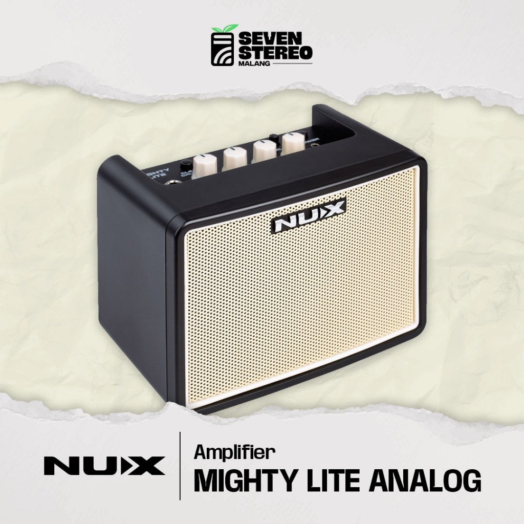NUX Mighty Lite Analog Portable Desktop Guitar Amplifier
