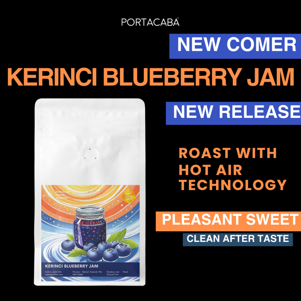 

Kerinci Blueberry Jam Drip Bag Coffee - (kopi instan filter) by Portacaba