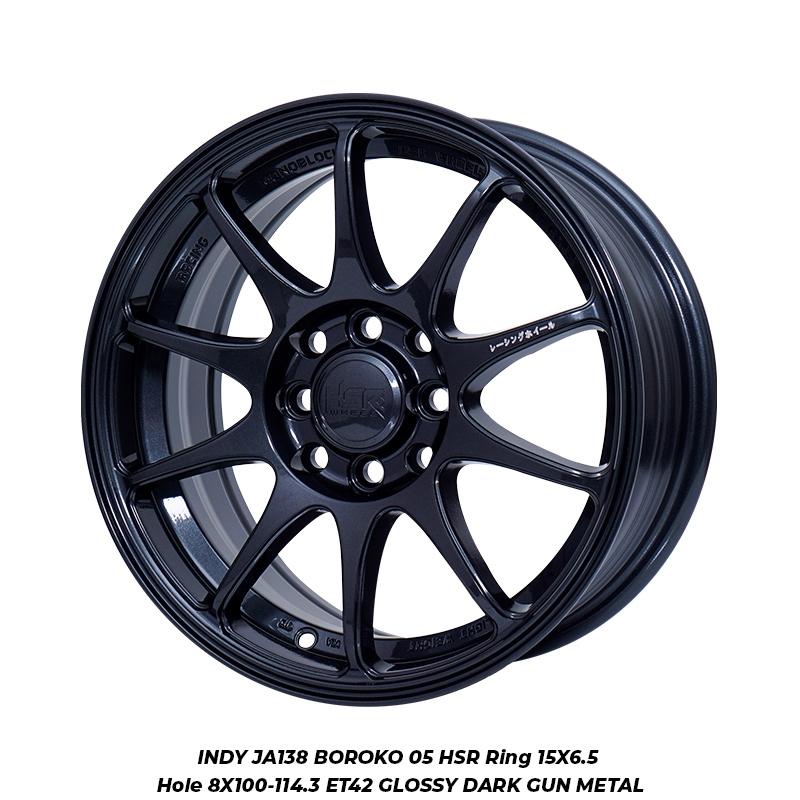 VELG MOBIL AGYA RING 15 VELG HSR BOROKO INDY