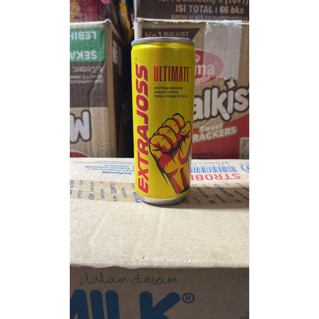 

EXTRAJOSS KALENG ULTIMATE 250ML ( ISI 24 KALENG )