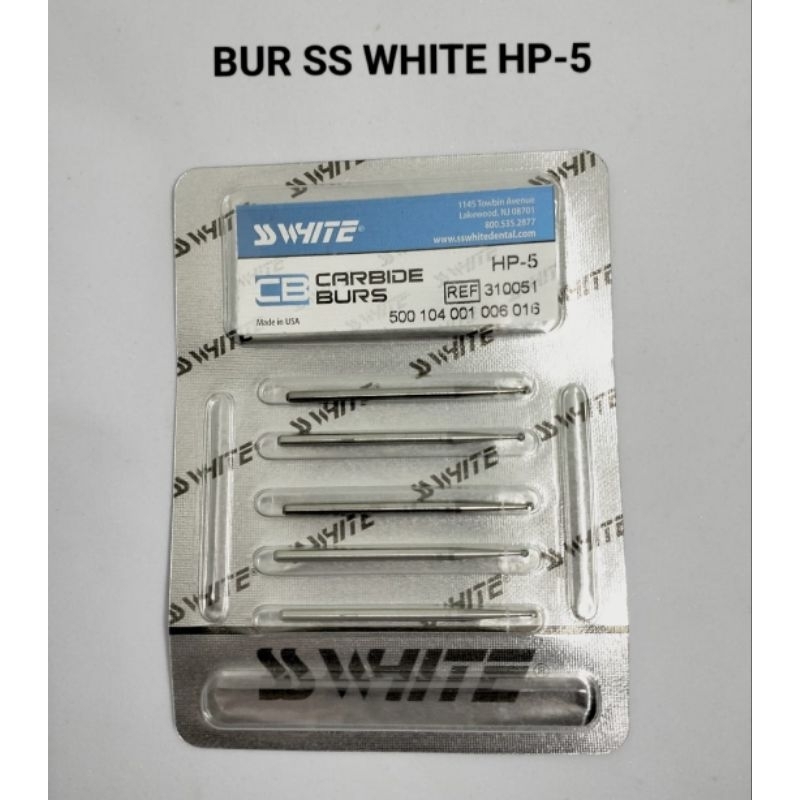 Bur Tulang Carbide Burs SS White Highspeed Dental Bur Tulang SS White Odontektomi satuan