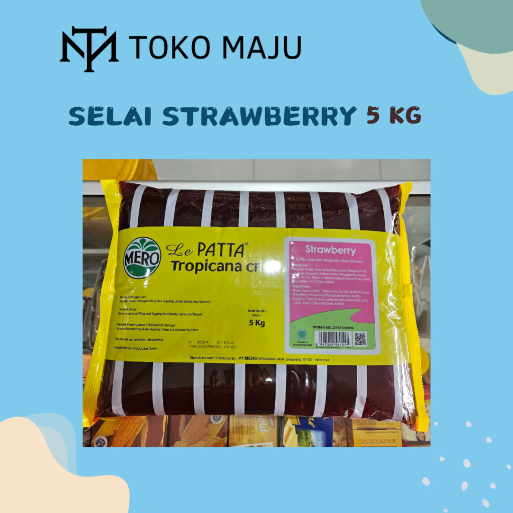 

Selai Strawberry & Selai Blueberry Lepatta Tropicana CF 5 kg