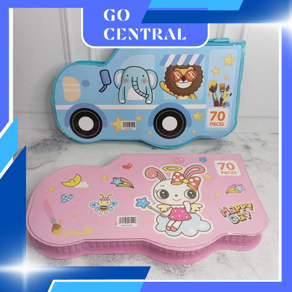 

{GC} Crayon Set Isi (70) Crayon Pensil Warna Set