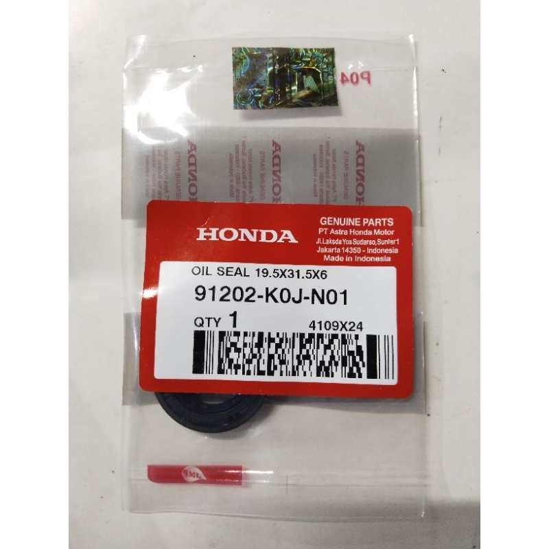oil seal 19.5x31.5x6 koj HONDA
