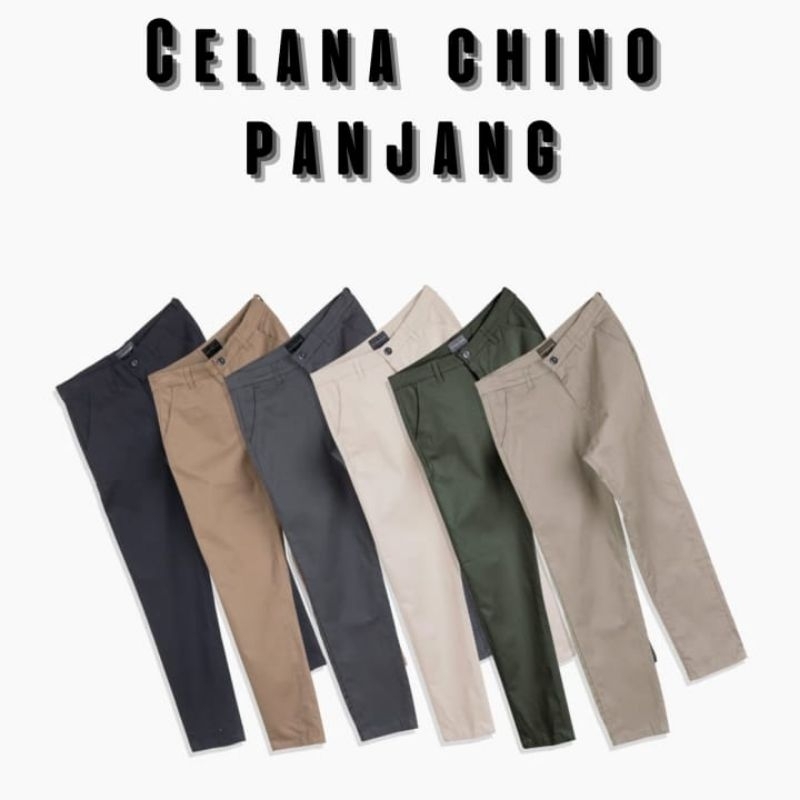 Celana Chino Panjang Pria Dewasa, Original Denjiro