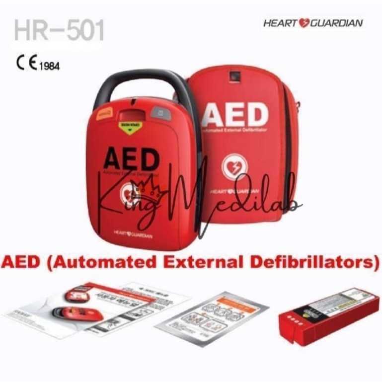 Heart Guardian AED Defibrilator HR-501 Heart Guardian AED / Alat Kejut Jantung HR 501
