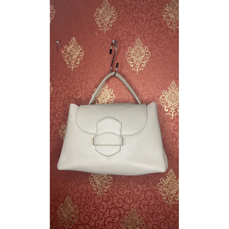 Vincis Bench Hand Bag Cream