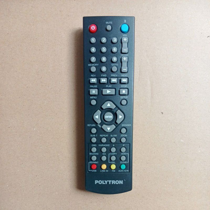 remot  speaker aktif polytron pas 77/77b/78/78b/79/79b