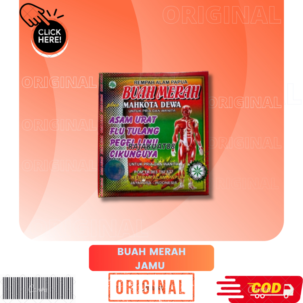 JAMU BUAH MERAH ASLI ORIGINAL 100%