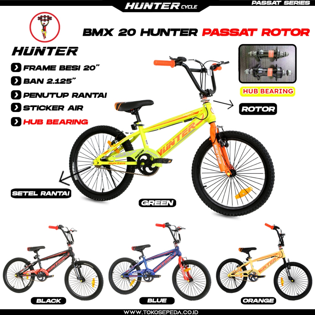 SEPEDA BMX 20" HUNTER PASSAT ROTOR