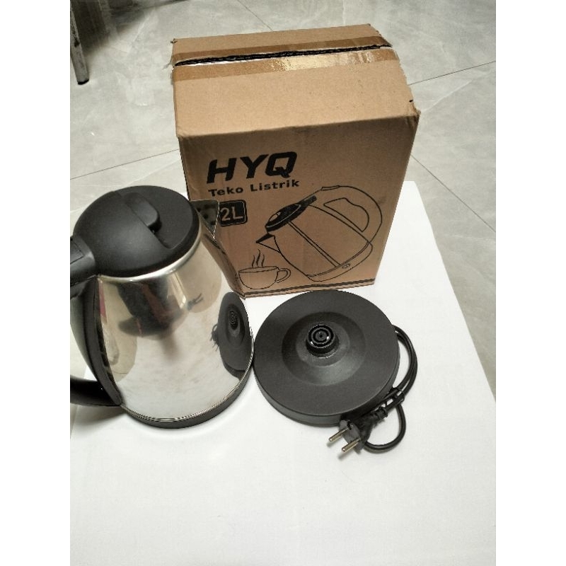 Teko Listrik HYQ Kapasitas 2L - Solusi Praktis Memasak Air - Tea