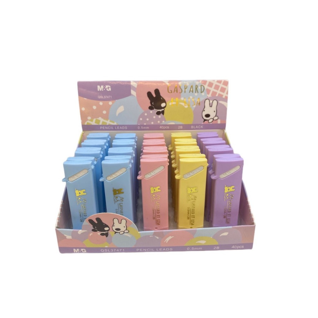 

Isi Pensil 2B M&G Gaspard Et Lisa 0.5mm QSL37471