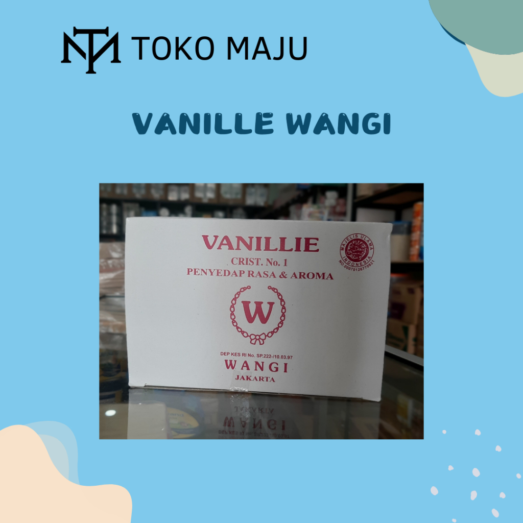 

Vanili Bubuk / Vanilie Wangi Per Box (isi 100 bks)