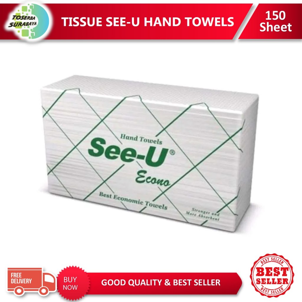 Tissue See-U Hand Towel Multifold / Tissue Wastafel / Tisu Wastafel