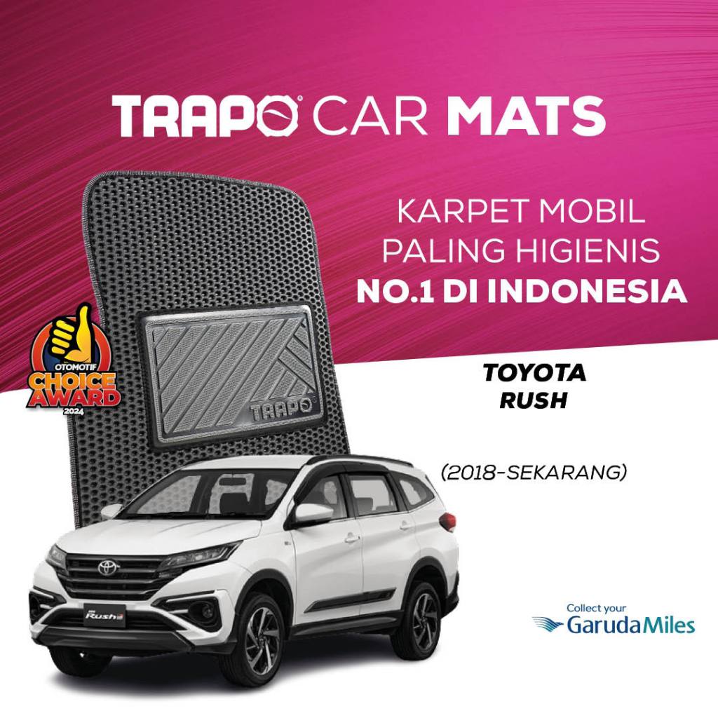 Karpet Trapo Mobil Toyota Rush (2018-Sekarang)