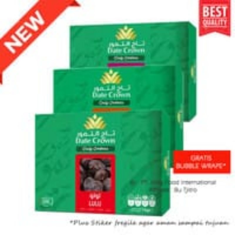 

Kurma Lulu Date Crown 500gr