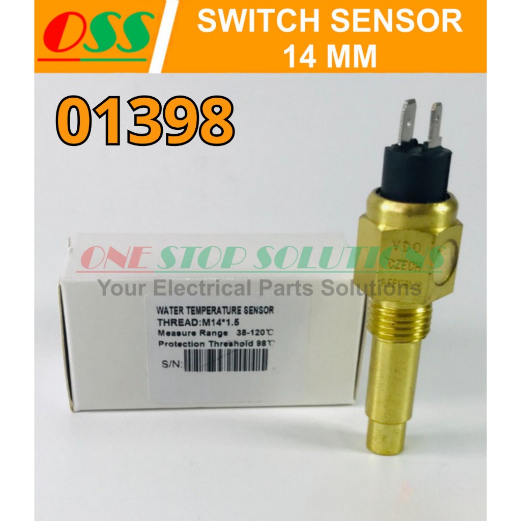 SENSOR SUHU TEMPERATUR AIR VDO DRAT 14 MM WATER TEMPERATUR SENSOR