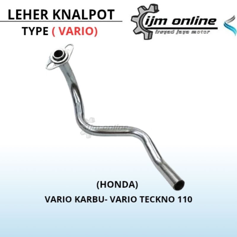 leher knalpot vario 110 karbu,vario teckno 110