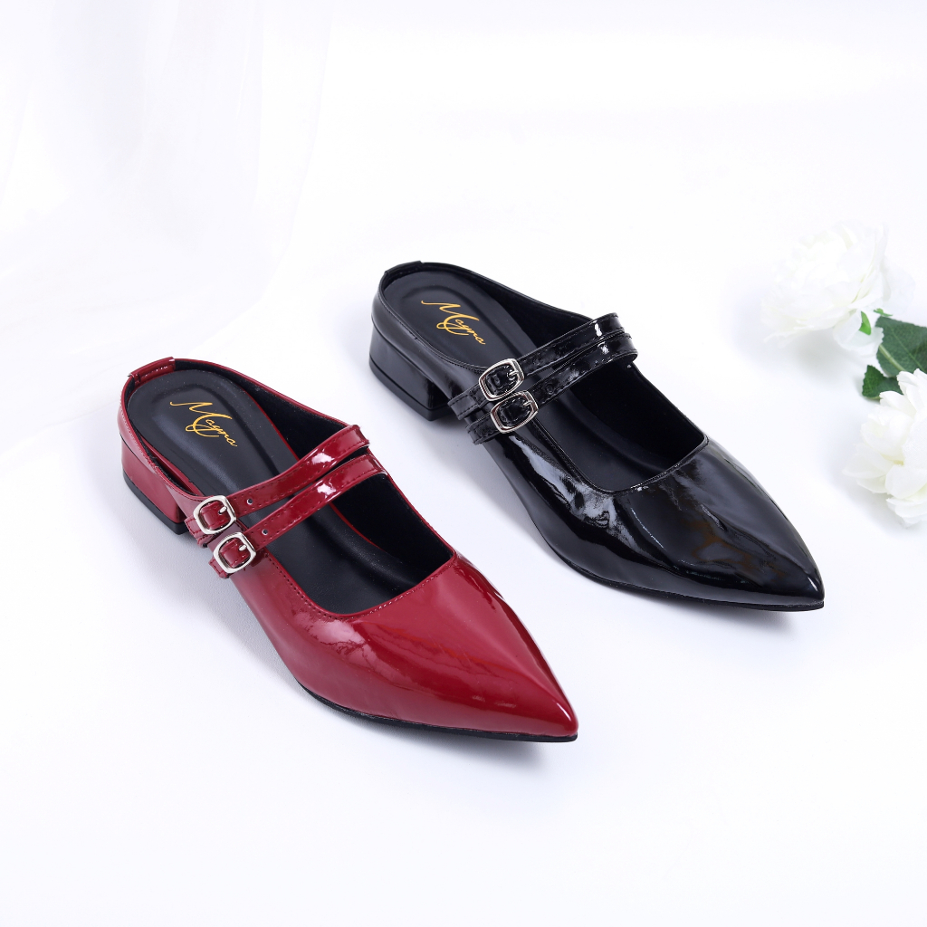 Mayra - Zelia sepatu mules wanita 3cm terbaru