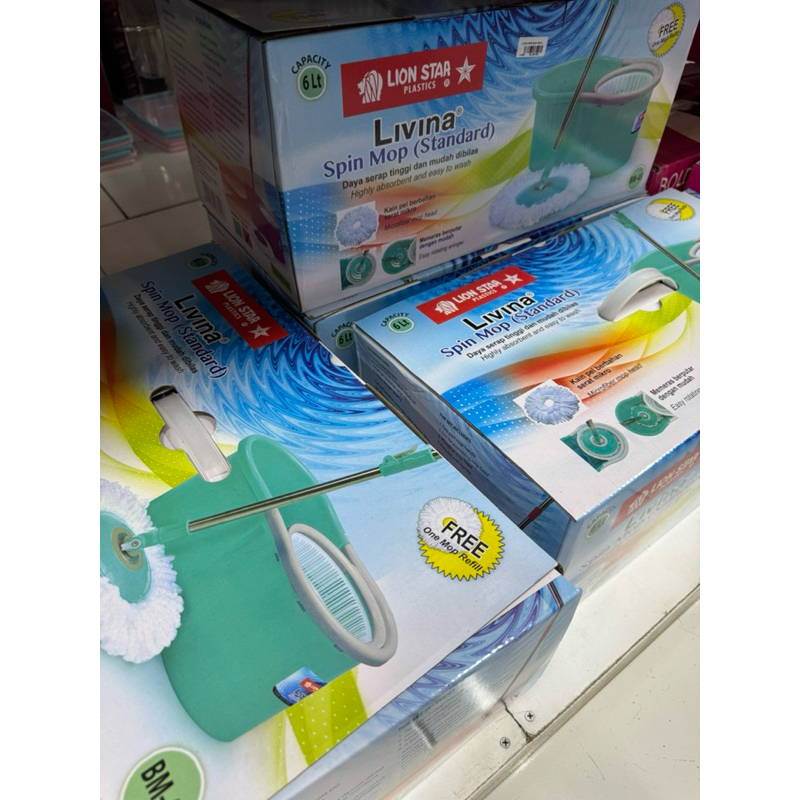 livina spin mop (std)