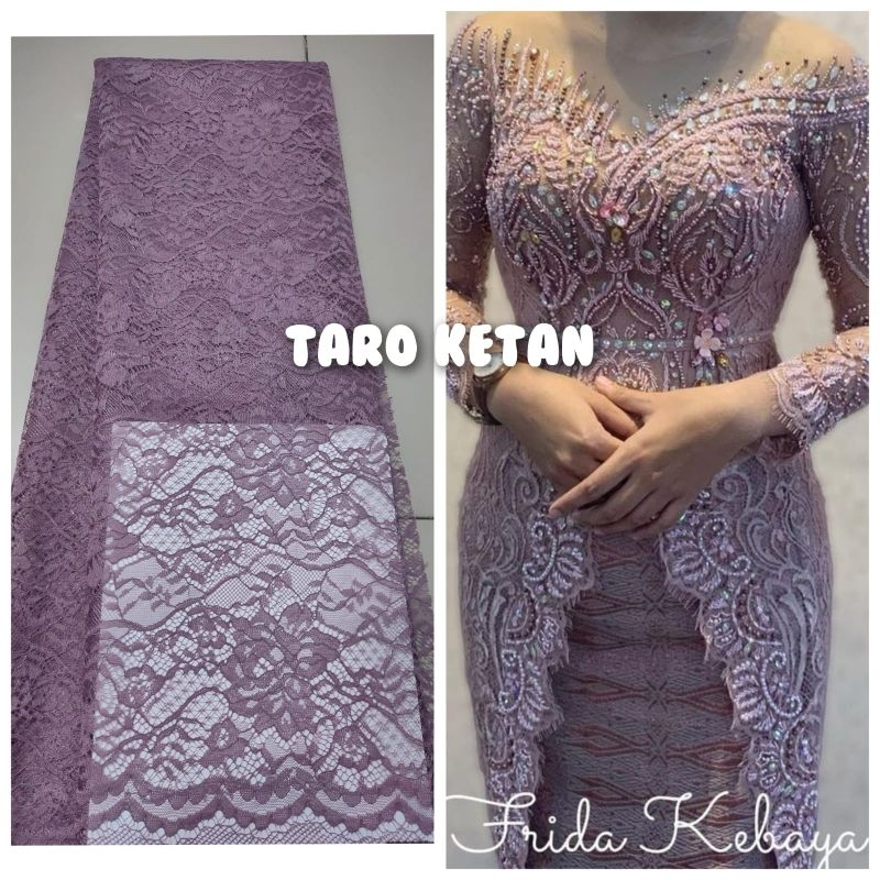 KEBAYA BAHAN SEMI PRANCIS