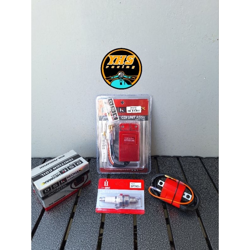 Paket Upgrade Cdi Koil Coil Busi Racing Vega R Lama Crypton Tenaga Extra 20% No Limit Original Dsk