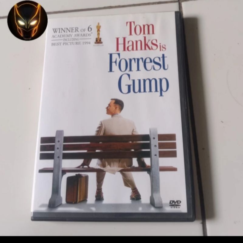 DVD Original Forrest Gump Feat Tom Hanks Text Indonesia