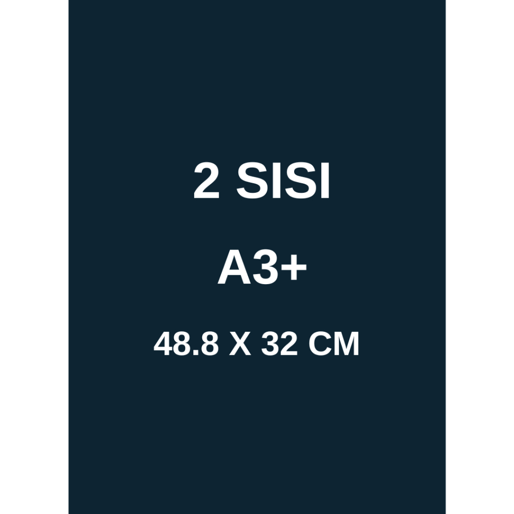 

[2 sisi 80g] CETAK HVS A3+ MURAH PRINT HVS
