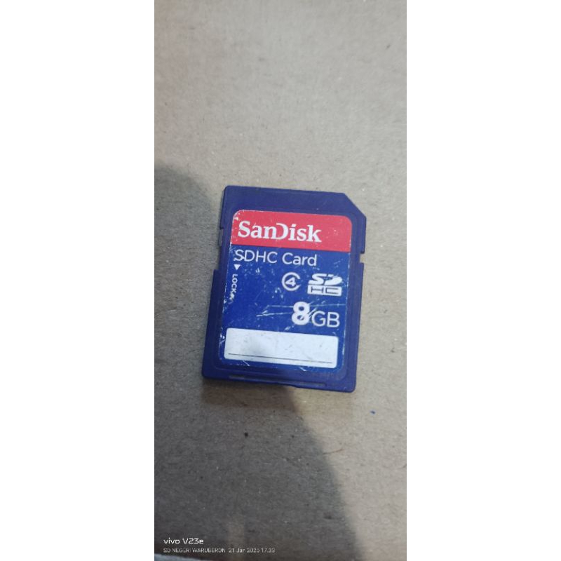 MMC SANDISK 8GB BEKAS