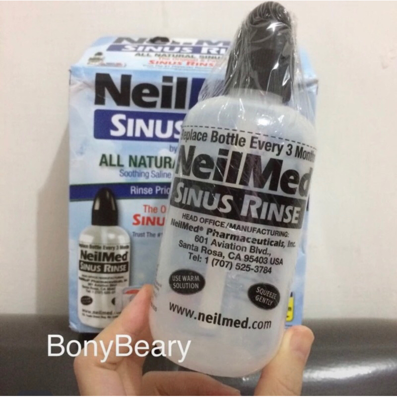 BOTOL Neilmed Sinus Rinse Original. HANYA BOTOL Saja.