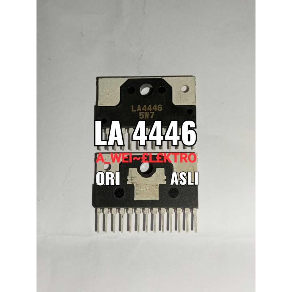 HARGA 1 pcs IC LA4446 LA 4446 ORIGINAL / ASLI