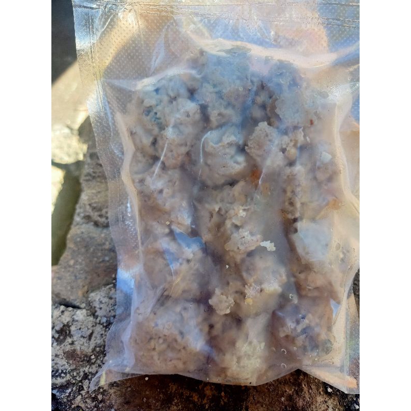 

Bakso ikan kriwil tulang rangu isi 10 pcs,sudah ada bumbu merah nya