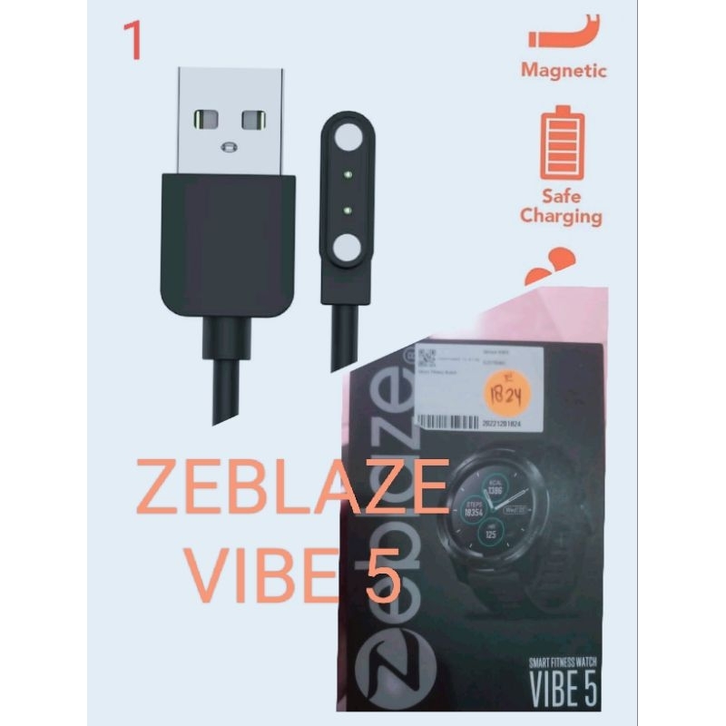 Zeblaze Vibe 5 Smart Watch Kabel Charger Smartwatch Zeblaze Crystal 2 Vibe 3 Pro Vibe 5 Pro Magnetic
