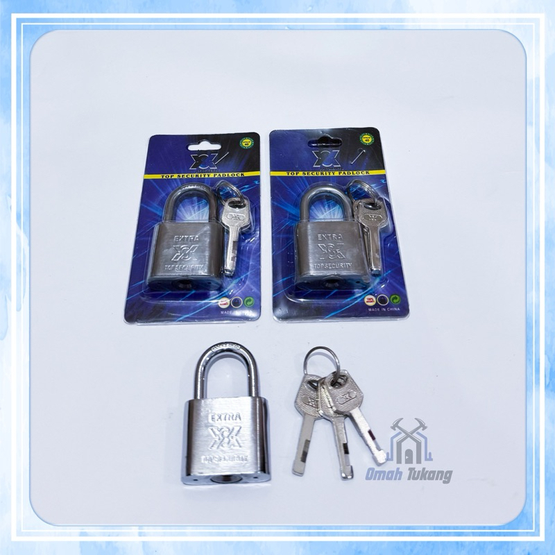 Gembok 30mm Leher Pendek Leher Panjang / Gembok Pagar Rumah