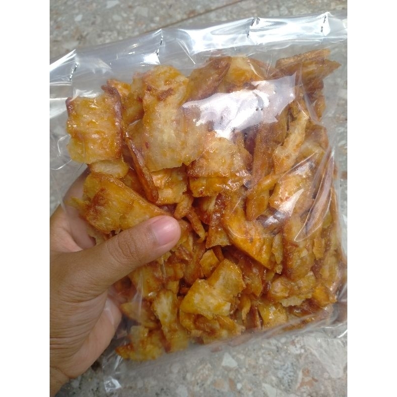 

Keripik Manggleng Singkong renyah 500gr rasa Pedas Manis