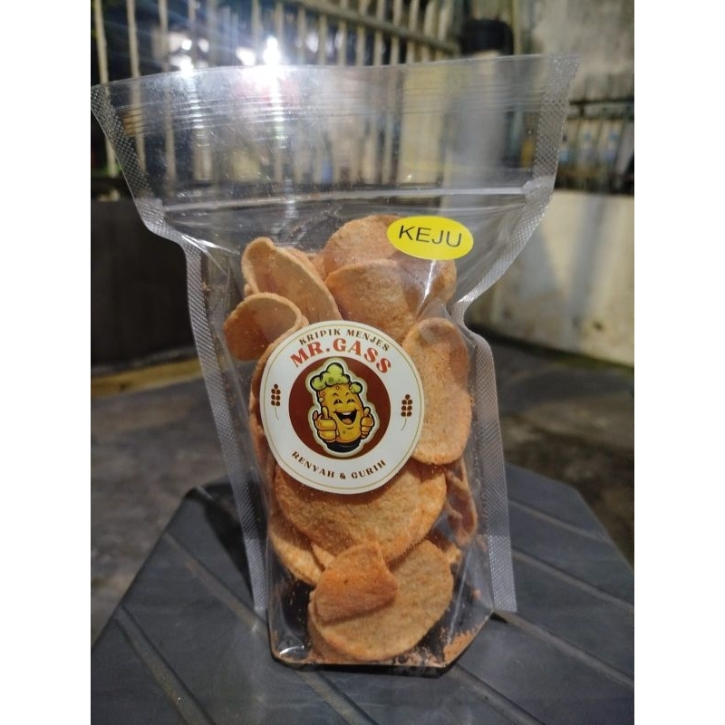 

KRIPIK MENJES MR. GASS - RASA KEJU
