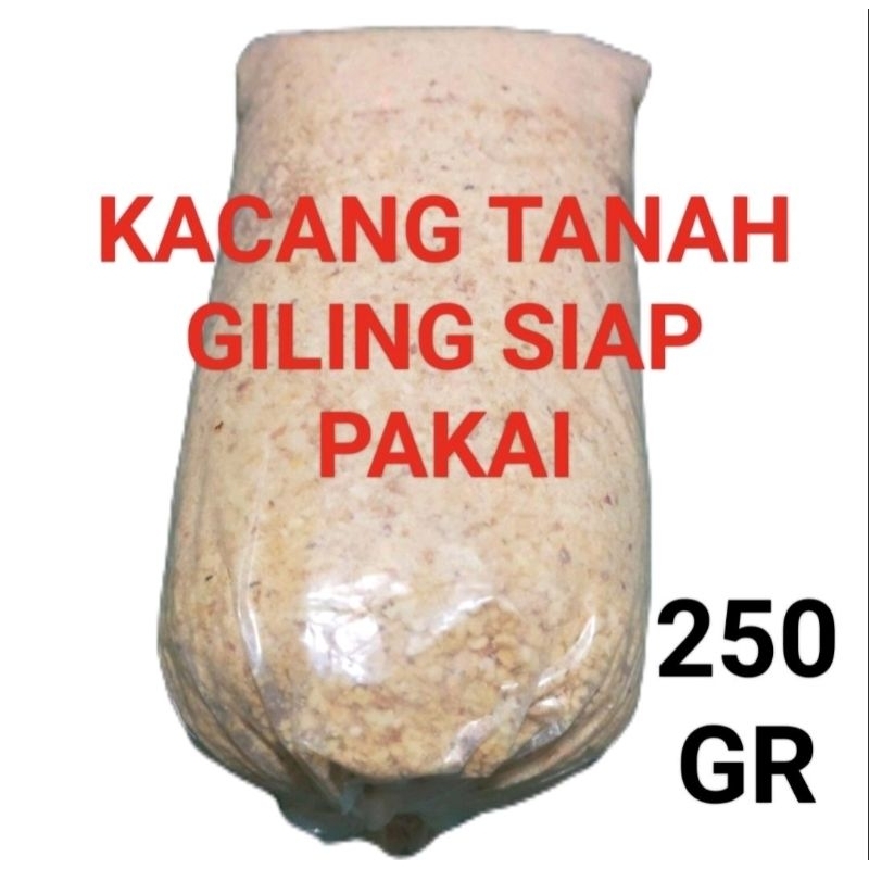 

KACANG TANAH GILING,SIAP PAKAI,250GR