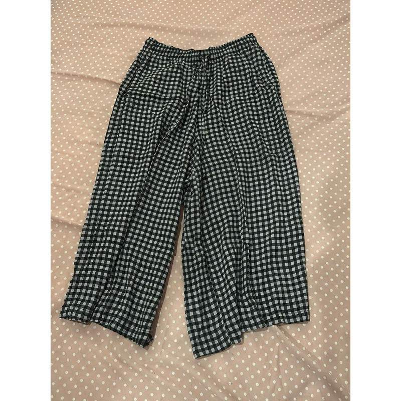 KULOT UNIQLO KOTAK KOTAK (PRELOVED)