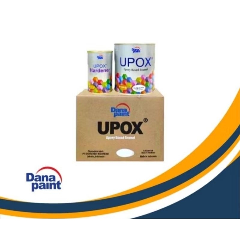 Cat Upox Danapaint Epoxy Epoksi Epoxi Lantai Floor Coating 0,9 liter Set Plus Hardener