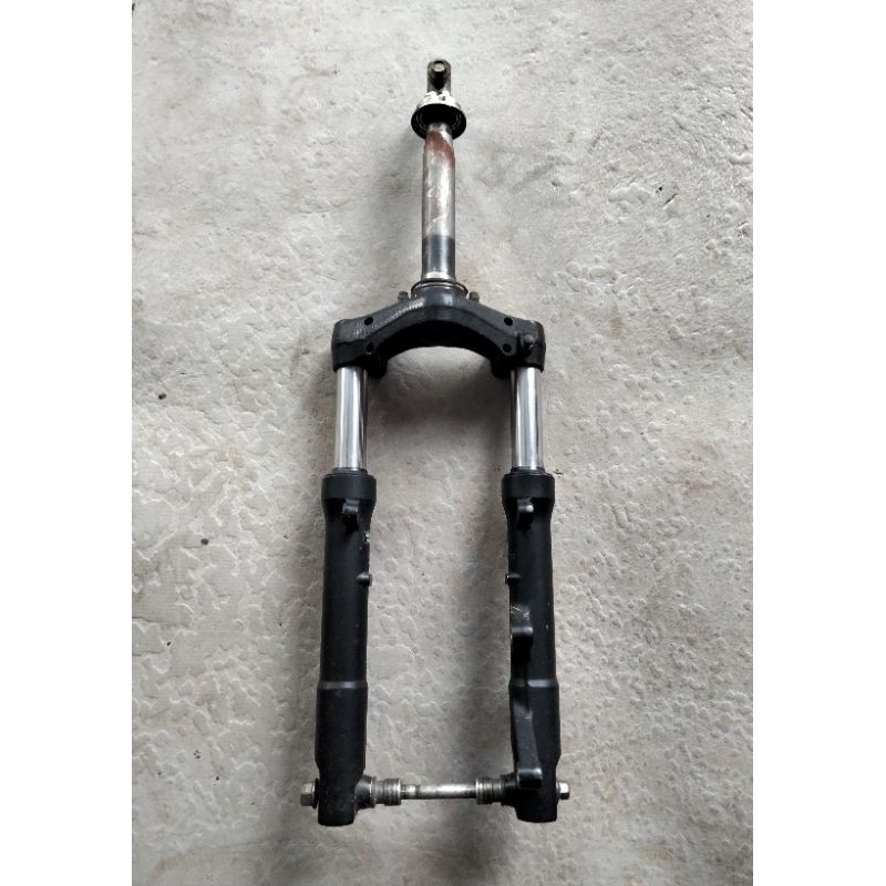 shockbeker depan set segitiga honda supra gtr 150 original