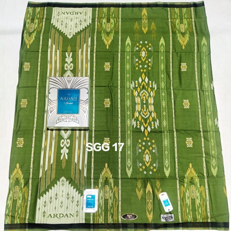 Sarung ARDAN SGG GOLD Songket Gunung Galaxy