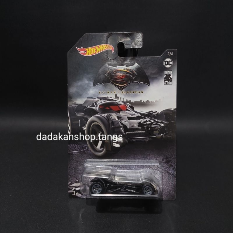 HOTWHEELS - DC Batmobile | Batman vs Superman - 80 Years