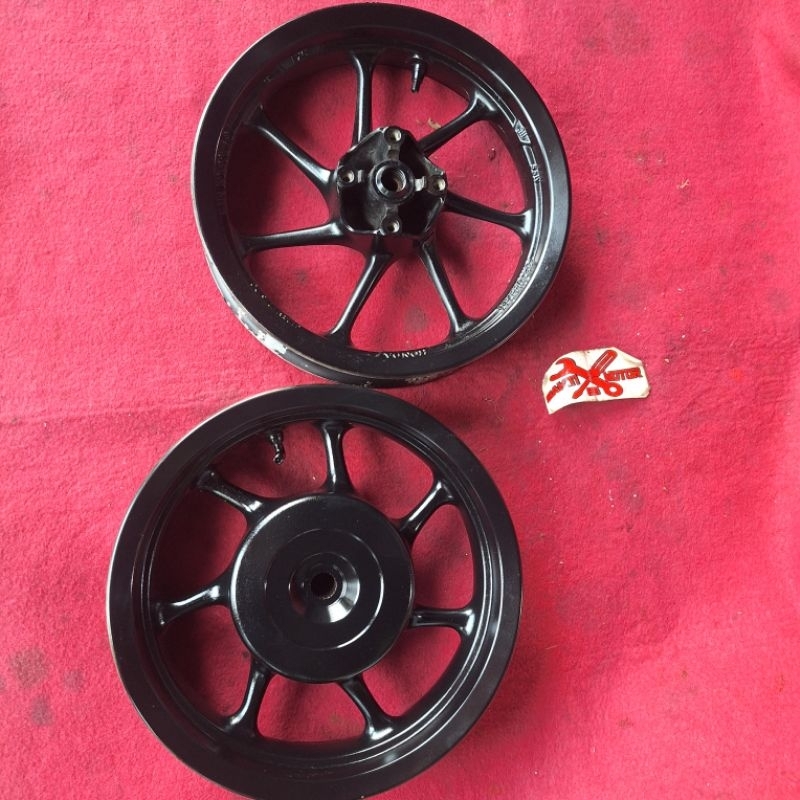 Velg Racing Depan Belakang Scoopy Donat Ring 12 Bekas Original