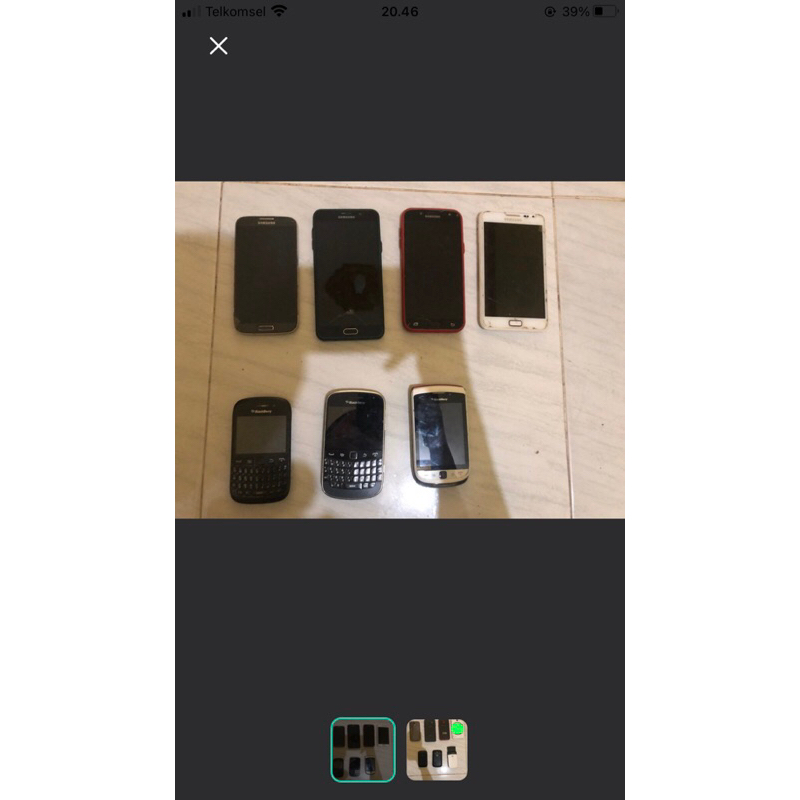 HP second blackberry samsung